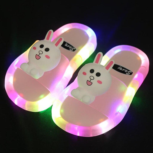 Magical Light-Up LED Slippers for Kids