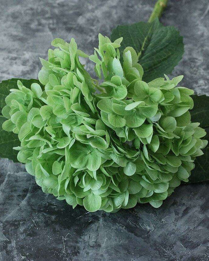 Lifelike 3D Latex Hydrangea Bouquet - Exquisite Home and Event Decoration