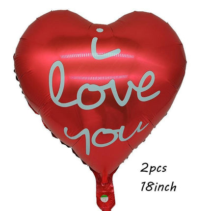 Romantic Heart-Shaped Balloon Collection for Special Moments