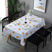 Whimsical Cartoon Animals PVC Table Cover for Playful Dining