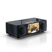 All-in-One Portable Bluetooth Multimedia Hub with Video, LED Screen, Microphone, FM Radio, and Clock