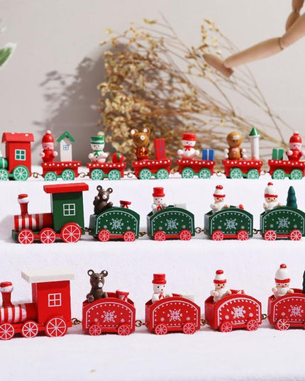 Charming Holiday Train Ornament - Joyous Decor for Christmas Celebrations