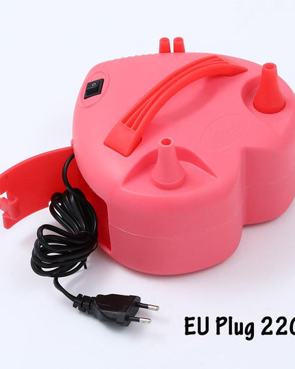 Rapid Quiet Inflate Dual Port Electric Balloon Pump for Effortless Decorating