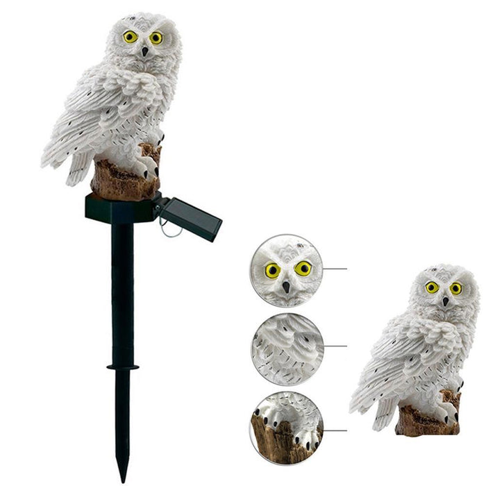 Owl Solar Garden Light Stake: Eco-friendly Outdoor Lighting Solution