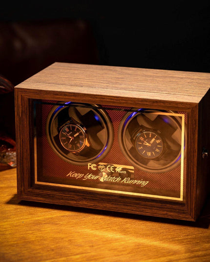 Elegance Meets Function: Botanica Premium Wooden Watch Winder Box for Automatic Timepieces