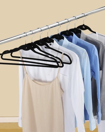 Transform Your Closet with 50 Premium Non-Slip Velvet Hangers