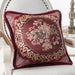 Elegant Handcrafted Beaded Jacquard Pillow Cover - Premium Home Decor Accent 48x48cm