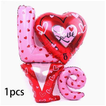 Romantic Heart-Shaped Balloon Collection for Special Moments