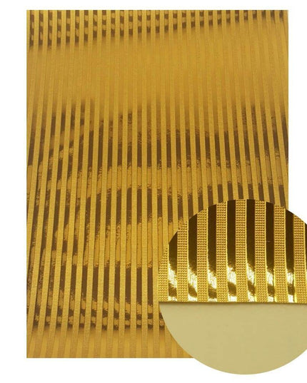 Luxurious Golden PU Leather Craft Sheets - Elevate Your DIY Projects!