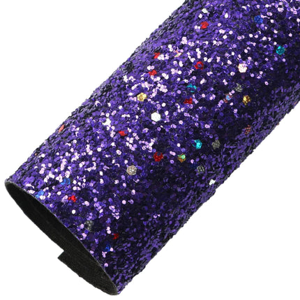 Dazzling Chunky Glitter Vinyl Craft Sheets - Ultimate Crafting Delight