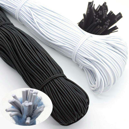 Sleek Monochrome Polyester Cord Collection: Premium Crafting Essentials