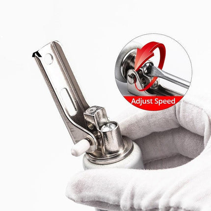 Pneumatic Automatic Door Closer - Adjustable, Silent, and Durable Aluminum Design