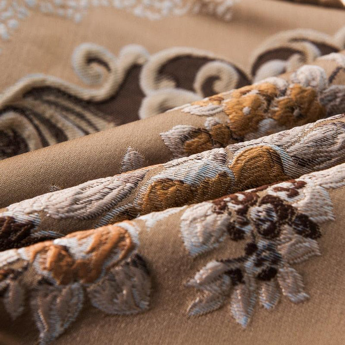 Elegant Handmade Beaded Jacquard Pillow Cover - Stylish Home Decor Accent 48x48cm