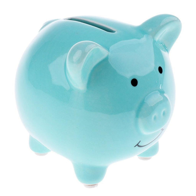Charming Cartoon Ceramic Piggy Bank: A Delightful Savings Companion for Kids
