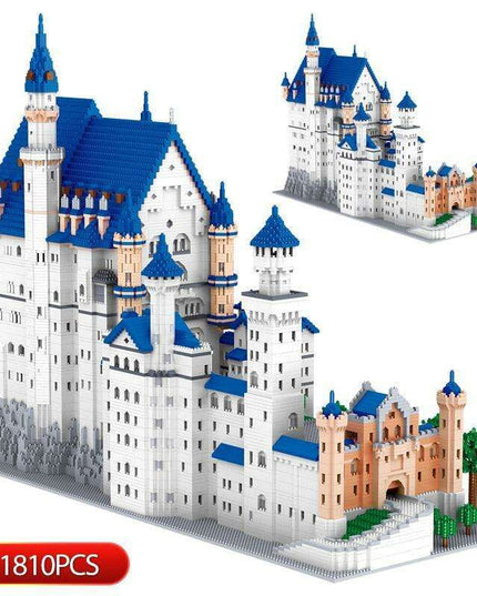Swan Castle 11810-Piece Creative Building Block Set for Imaginative Play