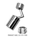 360-Degree Swivel Splash Filter Faucet - Simplify Your Daily Tasks