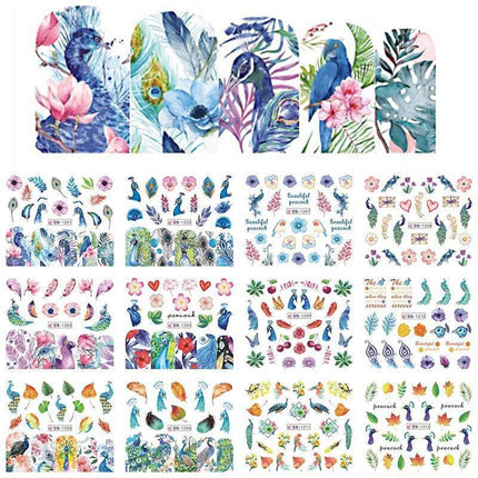 Winter Wonderland Russian Nail Art Decals