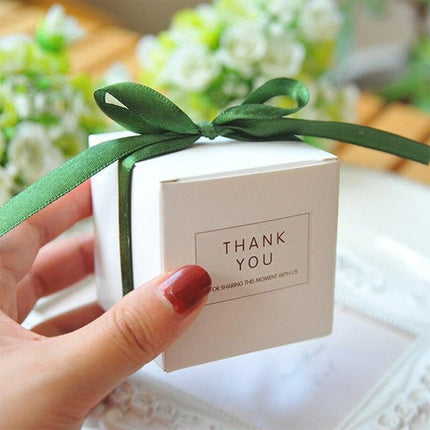 Chic European-Inspired Candy Favor Boxes: Elegant Touch for Unforgettable Celebrations
