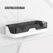 Waterproof Wall-Mounted Plastic Shelf Organizer with Sleek Design