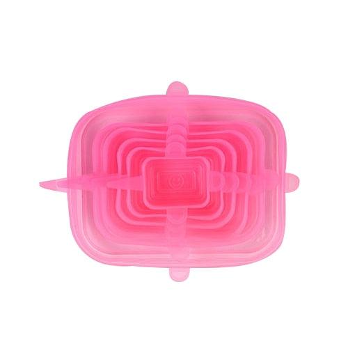 Versatile Silicone Stretch Lid Set for Optimal Food Preservation in the Kitchen