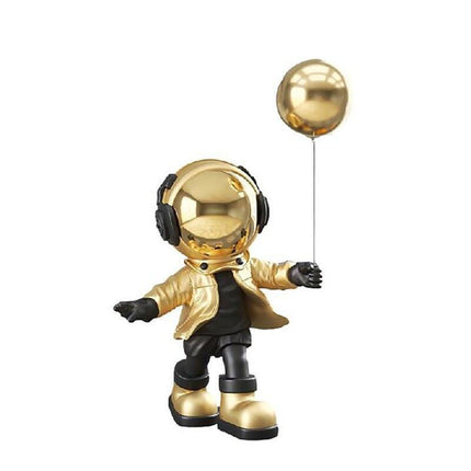 Astronaut-Inspired Resin Key Storage Sculpture