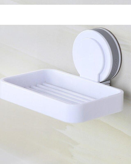 Wall-Mounted Soap Dish with Advanced Drainage Feature