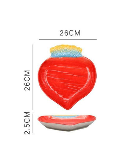 Artistic Ceramic Fruit Plate Collection for Elegant Dining