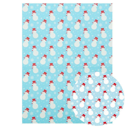 Christmas Bow Leather Crafting Sheets for Creative Holiday Projects