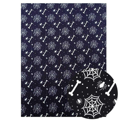 Sparkling Black Faux Leather Crafting Kit - Essential DIY Supplies