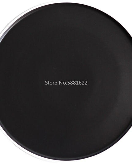 Handcrafted Japanese Ceramic Breakfast Plate Set for Sophisticated Dining