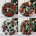 Festive Christmas Pinecone and Berry Wreath