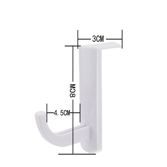 1pc Earphone Hook Headset Stand Computer Monitor Shelf Office Supplies Accessories Headphone Holder Organizers for Desk