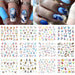 Winter Wonderland Russian Nail Art Decals