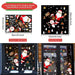 Festive Home Decor Bundle: Christmas & New Year Wall and Window Stickers