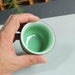 Longquan Celadon Tea Cup Duo - Premium Porcelain Set