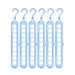 Chic Circular 9-Hole Plastic Closet Organizer