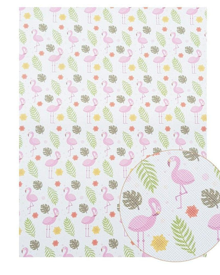 Vibrant Animal Print Faux Leather Sheets for Creative Handbag Designs