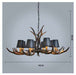 Majestic Handcrafted Deer Antler Resin Lighting Fixture - Timeless Luxury
