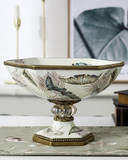 Stylish Resin Fruit and Vase Set for Contemporary Home Decor