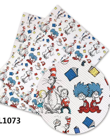 Elegant Monochrome Floral Faux Leather Crafting Set: Unleash Your DIY Creativity