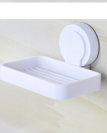 Wall-Mounted Soap Dish with Advanced Drainage Feature