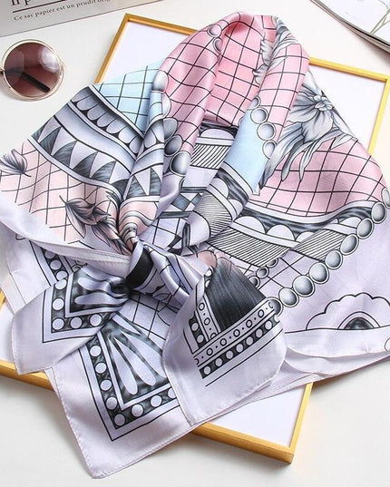 Silk Splendor: Exquisite Silk Scarves for Women - Classic Collection