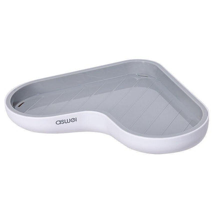 Charming Heart-Shaped Wall Storage Shelf with Enhanced Water Drainage System