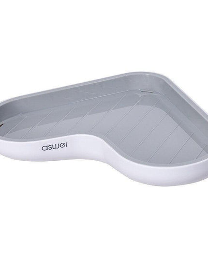 Charming Heart-Shaped Wall Storage Shelf with Enhanced Water Drainage System