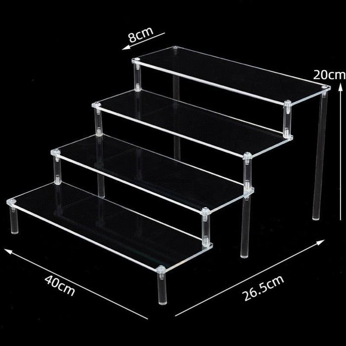 Chic Acrylic Showcase Stand for Elegant Merchandise Display