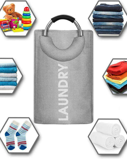 Oversized Multi-Purpose Linen Organizer with Plush Interior - Ultimate Laundry & Storage Solution
