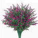 Lavender Serenity: Stunning Faux Flower Arrangement for Timeless Decor