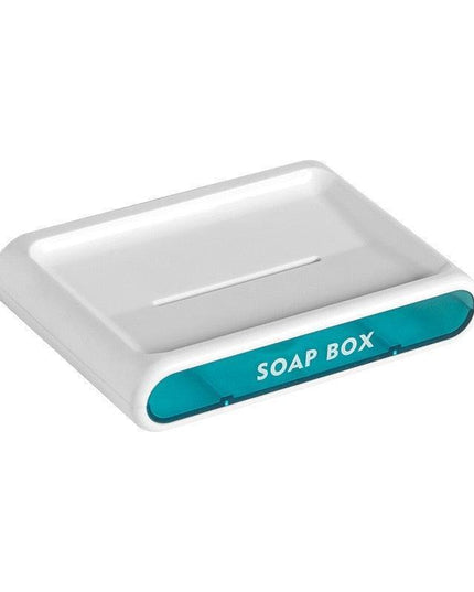 Wall-Mounted Soap and Sponge Organizer with Efficient Water Drainage for Kitchen and Bathroom