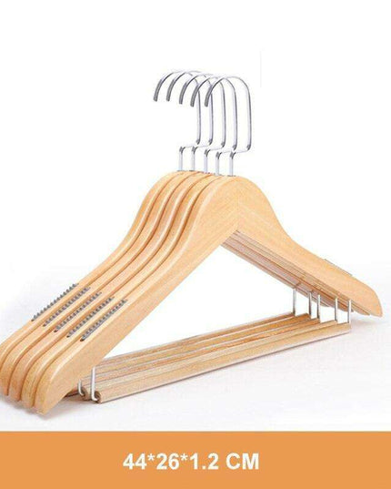 Chic 360-Degree Rotating Lotus Wood Hangers for Stylish Closet Organization