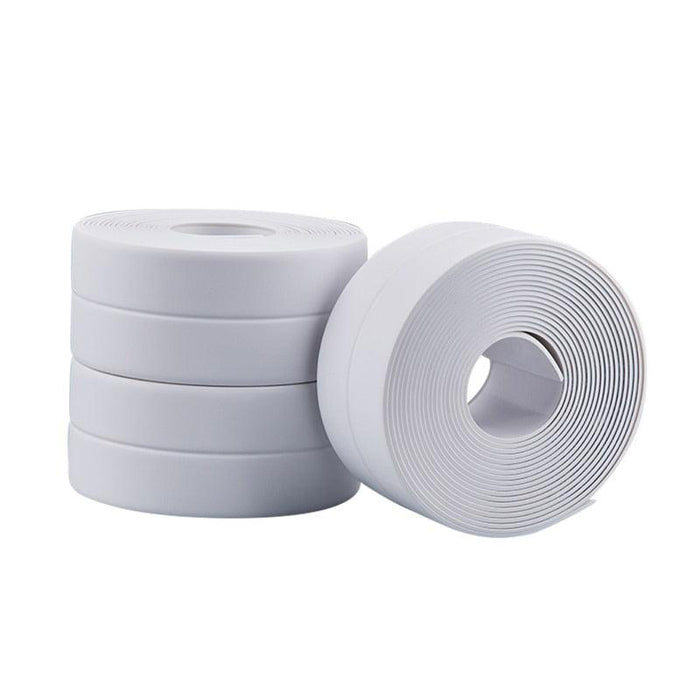 Waterproof PVC Adhesive Tape for Kitchen and Bathroom - Mold Prevention, 3.2M Long - Hygienic Seam Fixer